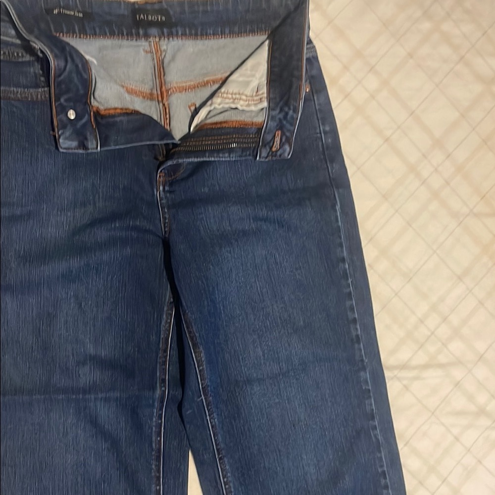 Talbots Classic Indigo Denim Pants